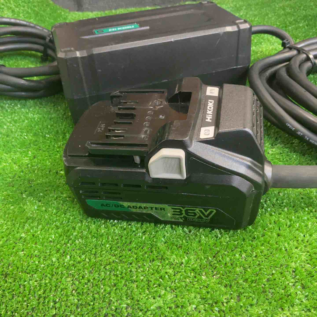 ◇ハイコーキ(HIKOKI ※旧:日立工機) AC/DCアダプター ET36A 100→36V マルチボルト蓄電池対応【草加店】