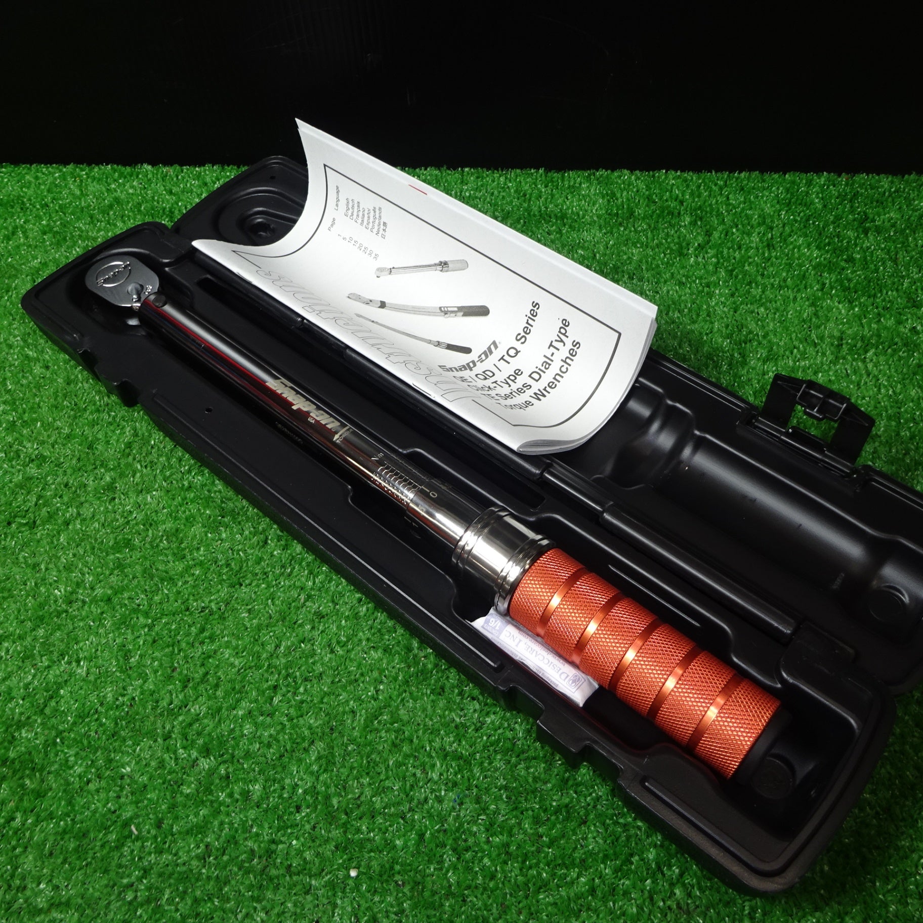 213 スナップオン トルクレンチ中古品 スナップオン/Snap-on 3/8sqトルクレンチ QE2RN100O 限定カラー