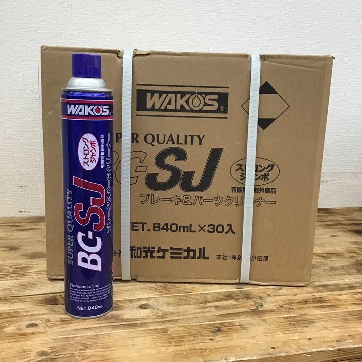 ○ワコーズ(WAKO’S) パーツクリーナー ストロングジャンボ BC-SJ 840ml A183 30本入【所沢店】