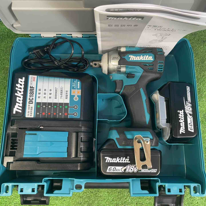 ★マキタ(makita) コードレスインパクトレンチ TW300DRGX バッテリー使用頻度低(充電0回・7回)【岩槻店】