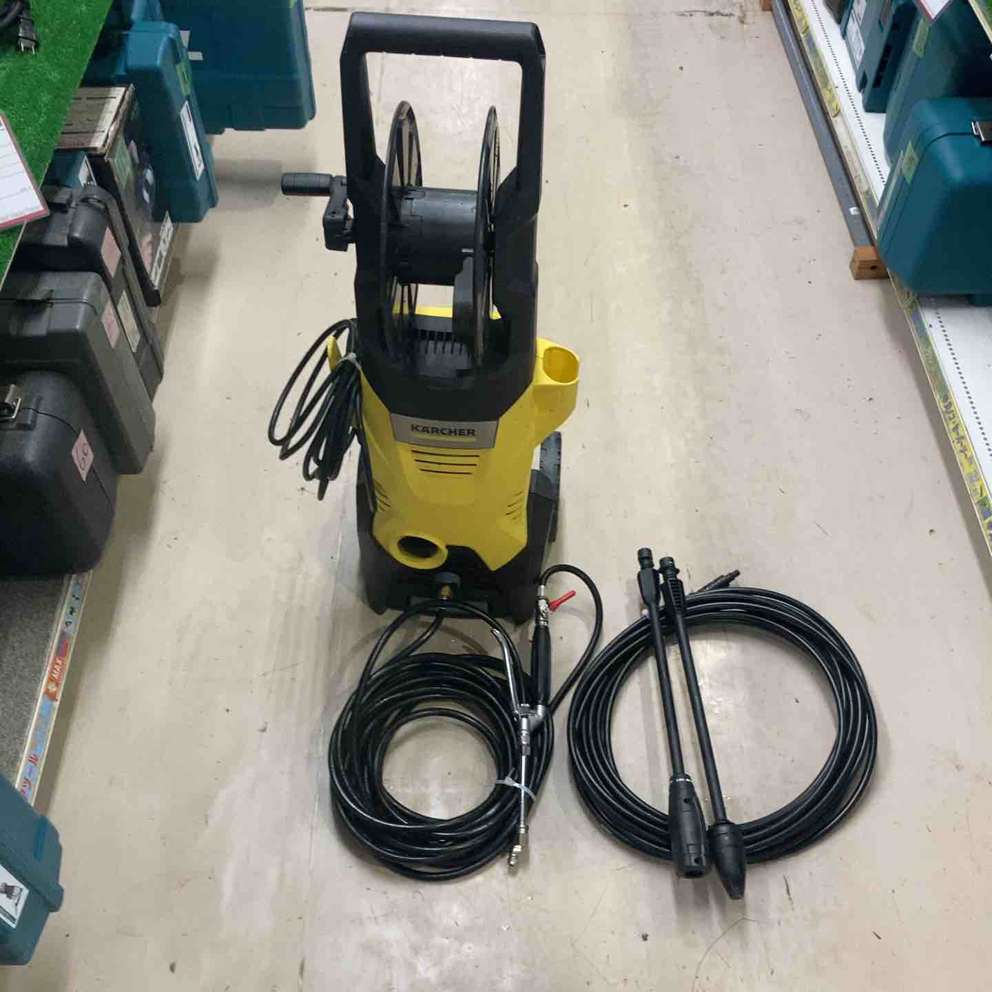 状態良好品 ケルヒャー 高圧洗浄機 K3ホースリール 1.599-262.0 楽天市場】ケルヒャー 高圧洗浄機 K3ホースリール パワフル 持ち運び