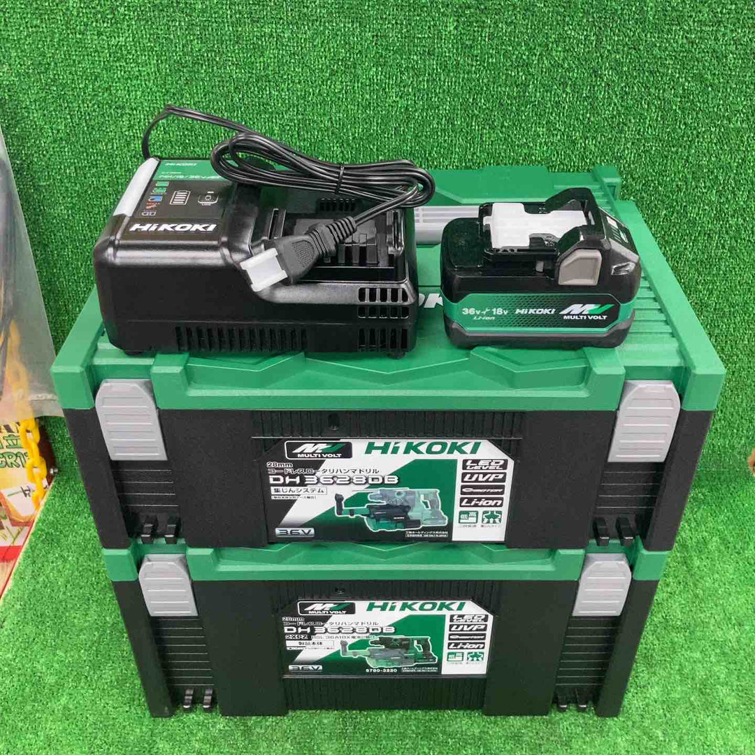 ★ハイコーキ(HIKOKI ※旧:日立工機) コードレスハンマドリル DH3628DB(2XPZ)【川崎店】