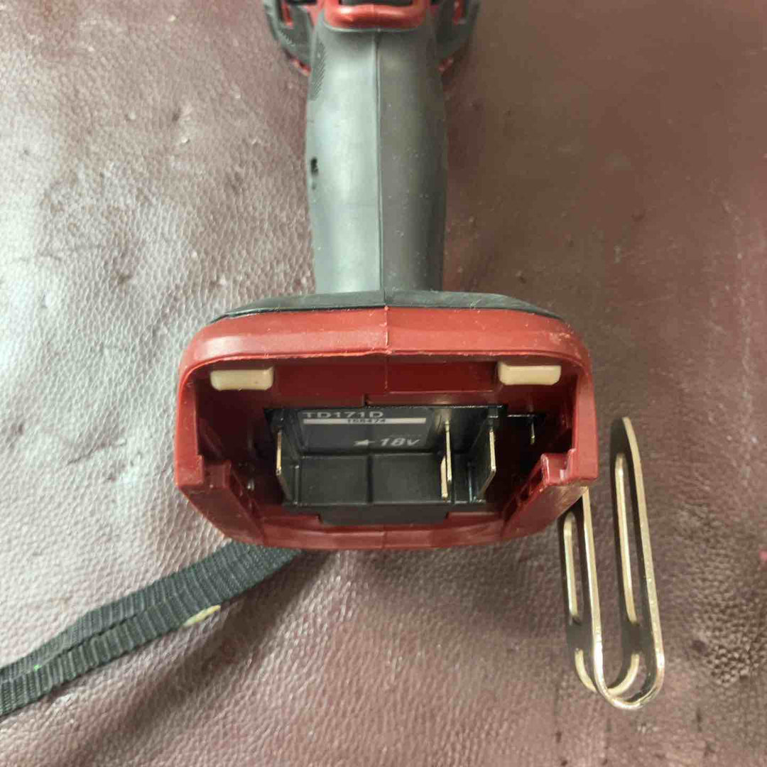 【中古品】マキタ(makita) コードレスインパクトドライバー TD171DZAR 18V【東大和店】