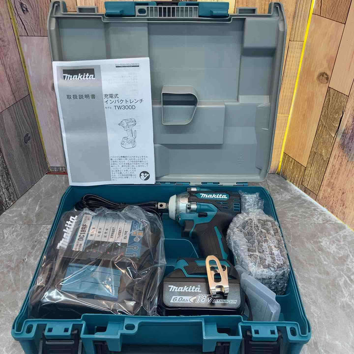 マキタ(makita) 18V コードレスインパクトレンチ TW300DRGX 4台セット【八潮店】