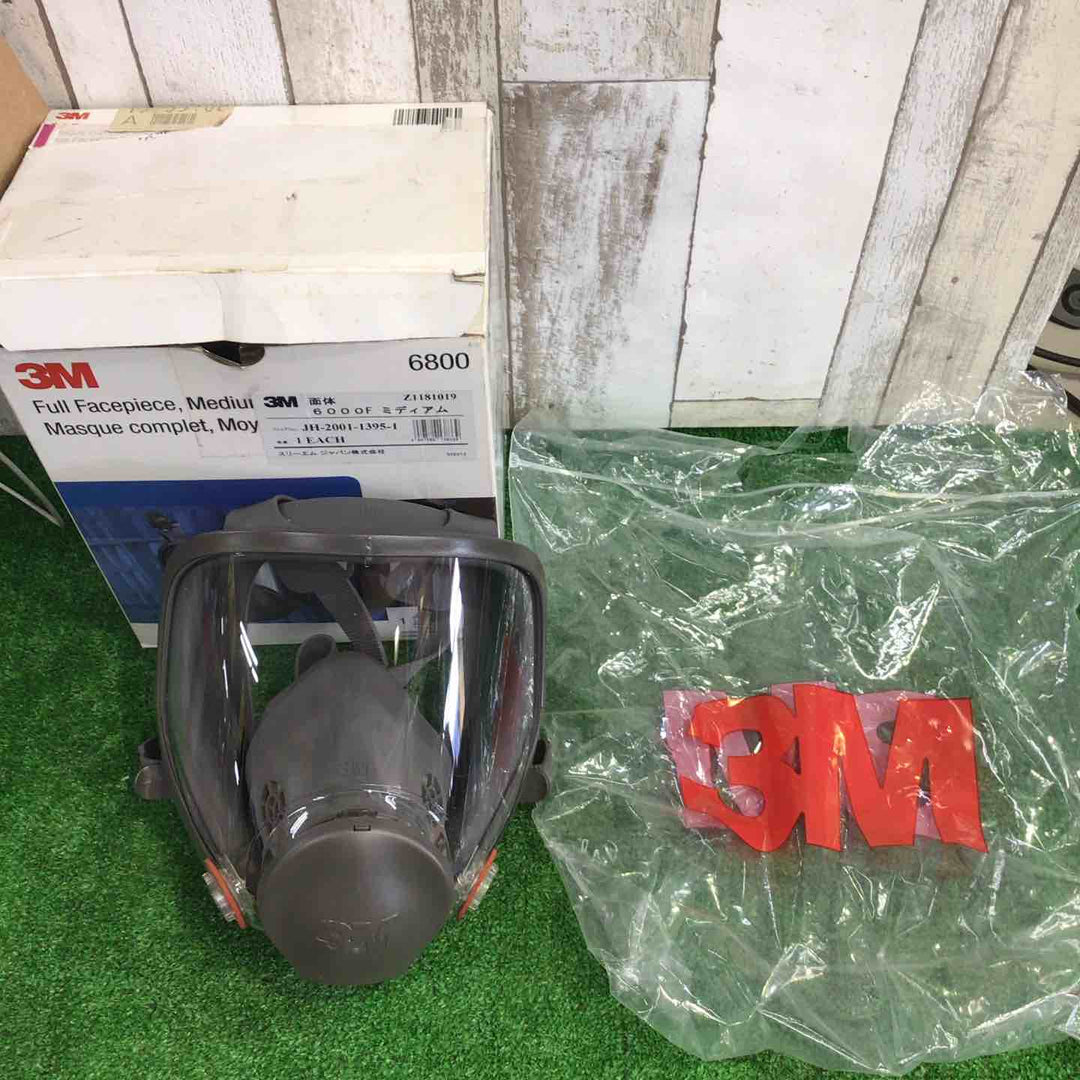 ３Ｍ 防毒マスク全面形面体 6000F（Ｍサイズ）2018年製【町田店】