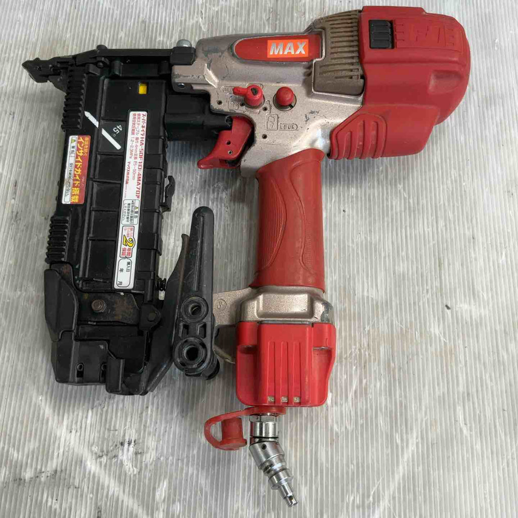 中古品】 マックス(MAX) 高圧フロアタッカ HA-50F1(D)/4MAフロア