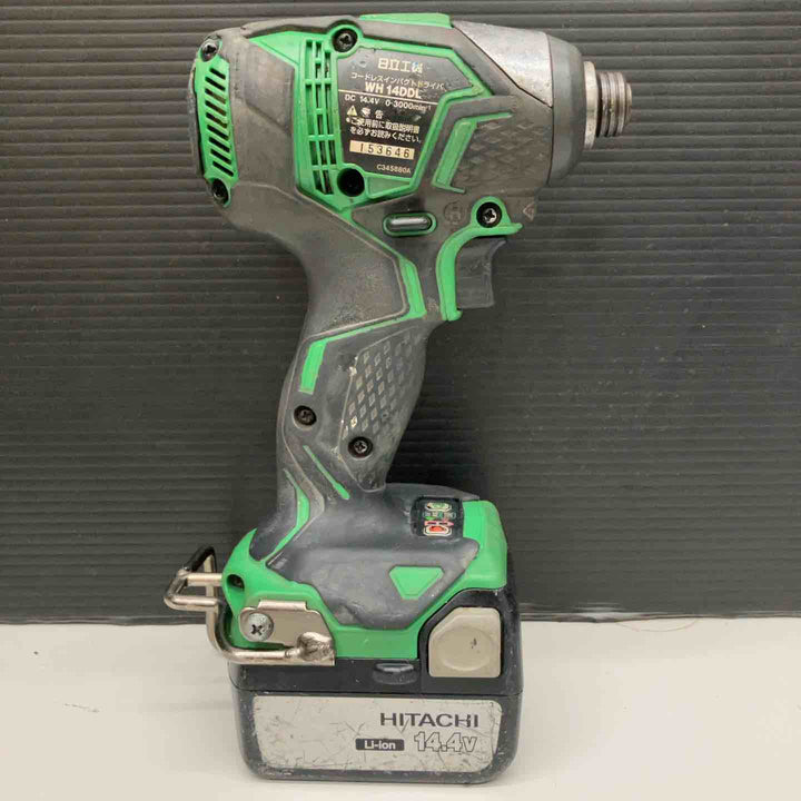 ★ハイコーキ(HIKOKI ※旧:日立工機) コードレスインパクトドライバー WH14DDL(2LSCK)(L)【戸田店】