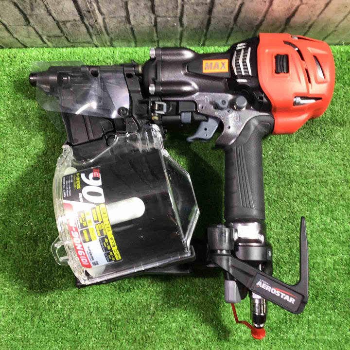 ★マックス(MAX) 高圧エア釘打ち機 HN-90N6(D)-G【川口店】