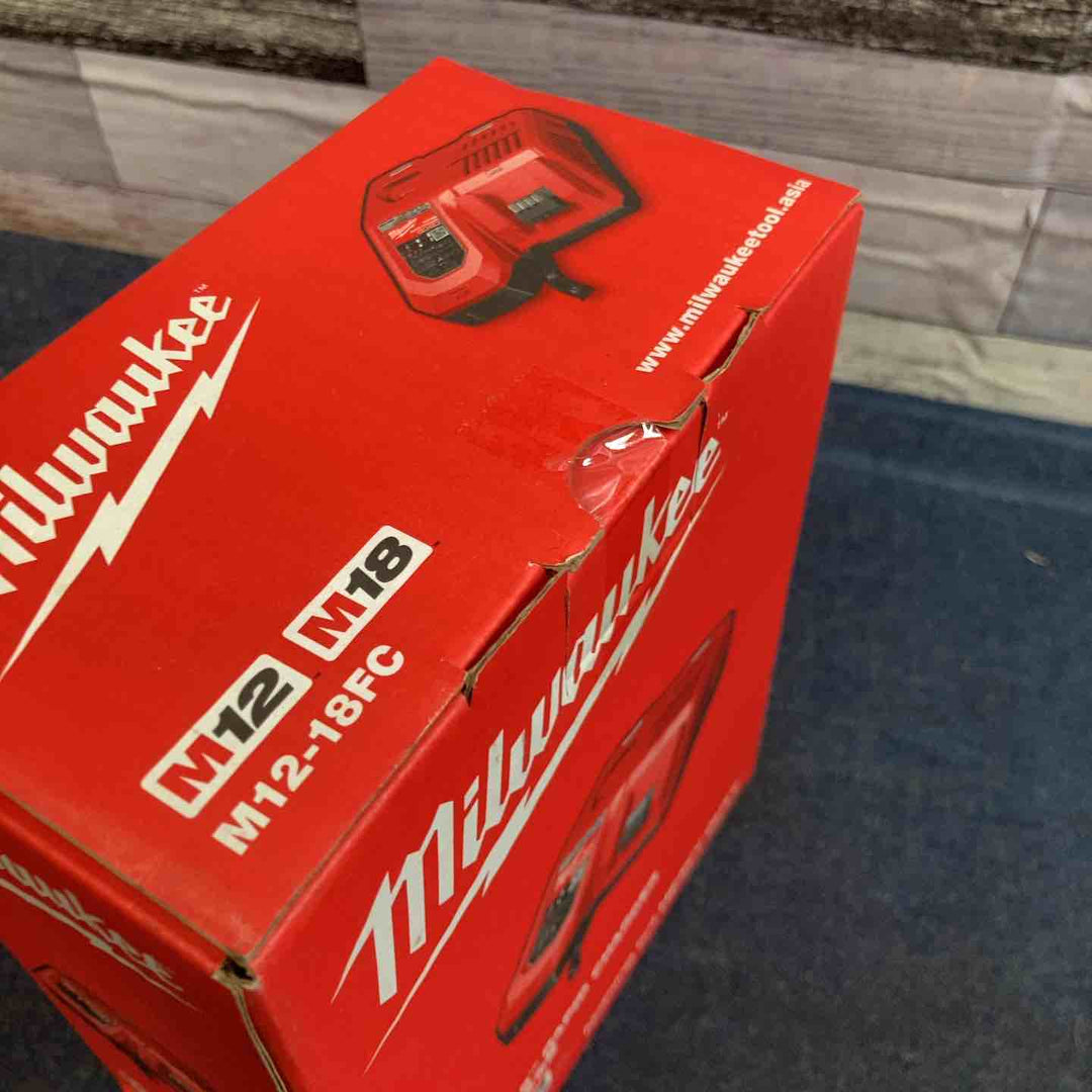 ミルウォーキー Milwaukee バッテリー M18HB8 充電器 M12-18FC セット【八潮店】