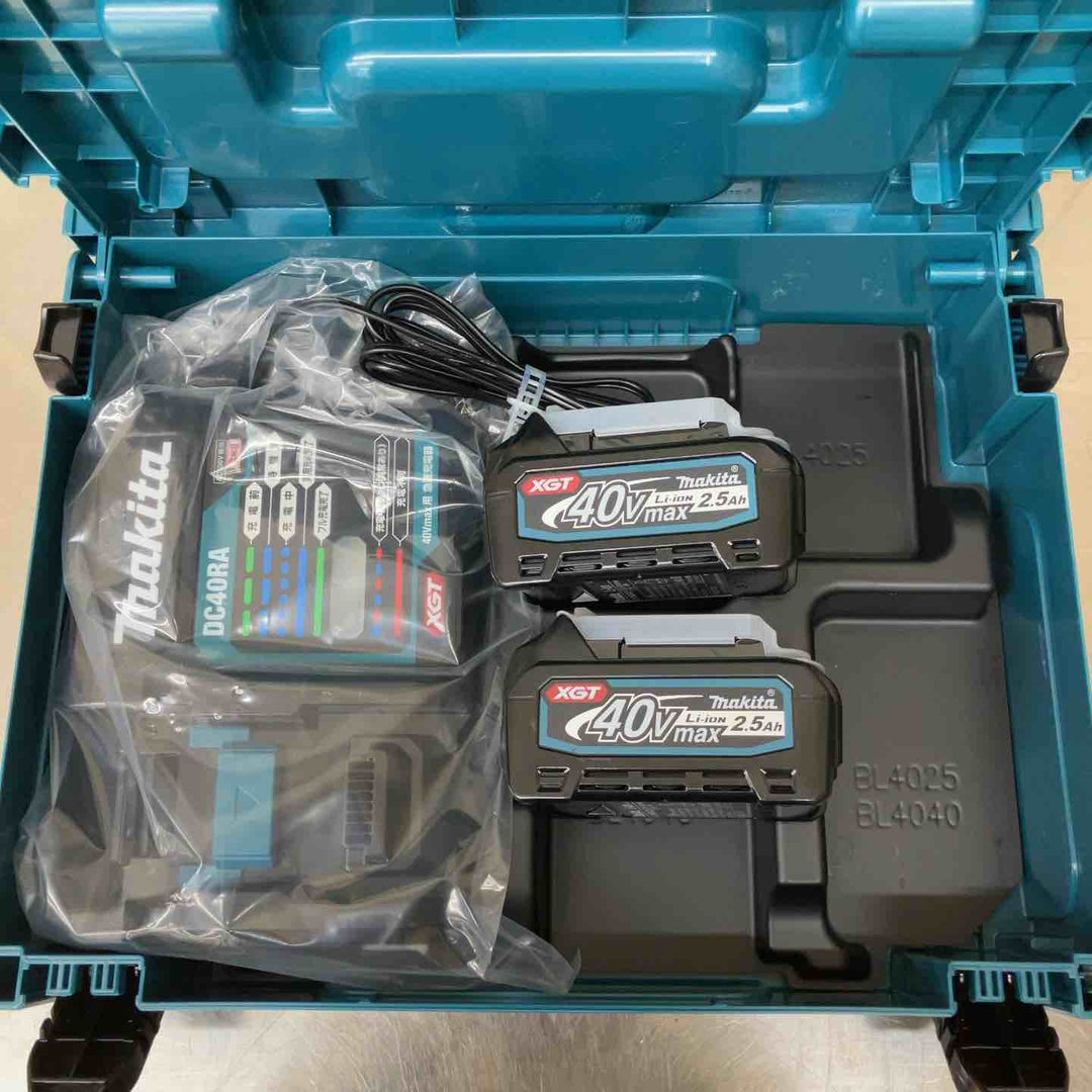 【未使用品】★マキタ(makita) パワーソースキット XGT1 A-69727 40V 2.5Ah バッテリー2個 急速充電器 ツールボックス セット【柏店】