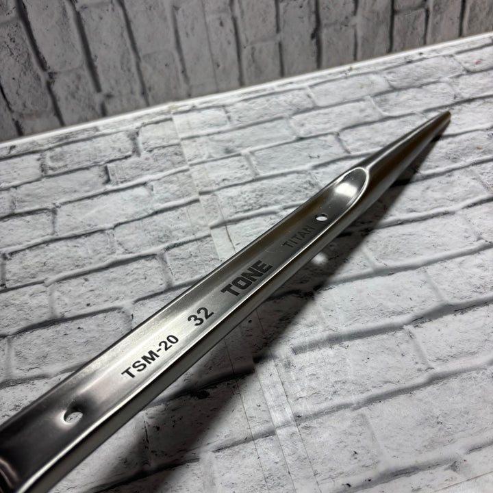 トネ(TONE) チタンシノ付めがねレンチ(トルシアボルト用) TSM-20 二面幅32mm【川口店】