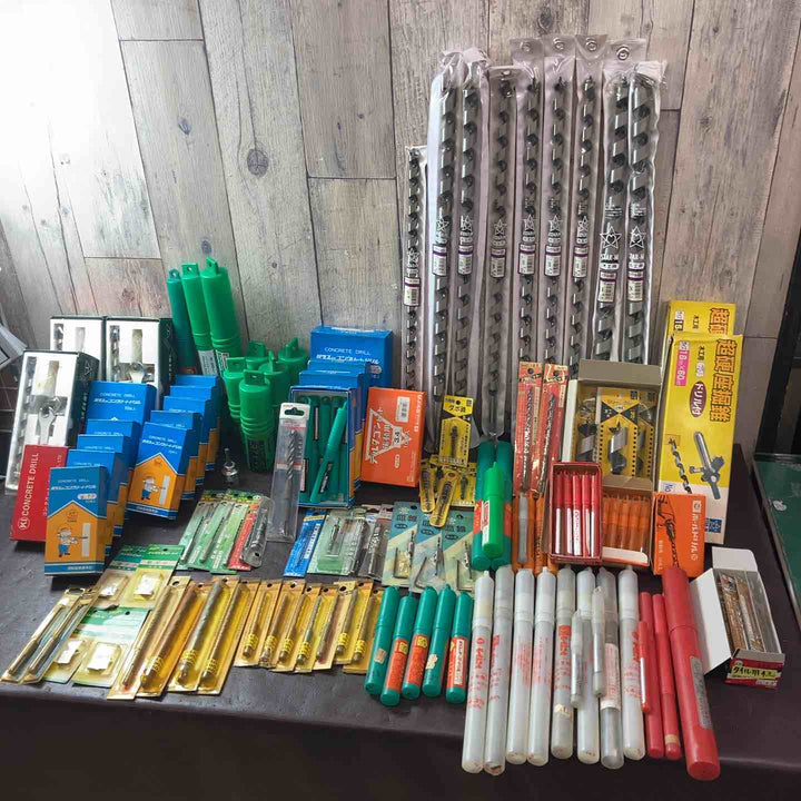 【未使用(店頭展示品)】コンクリートビット・コアビット まとめ ハウスBM HITACHI ミヤナガ 計215点【東大和店】