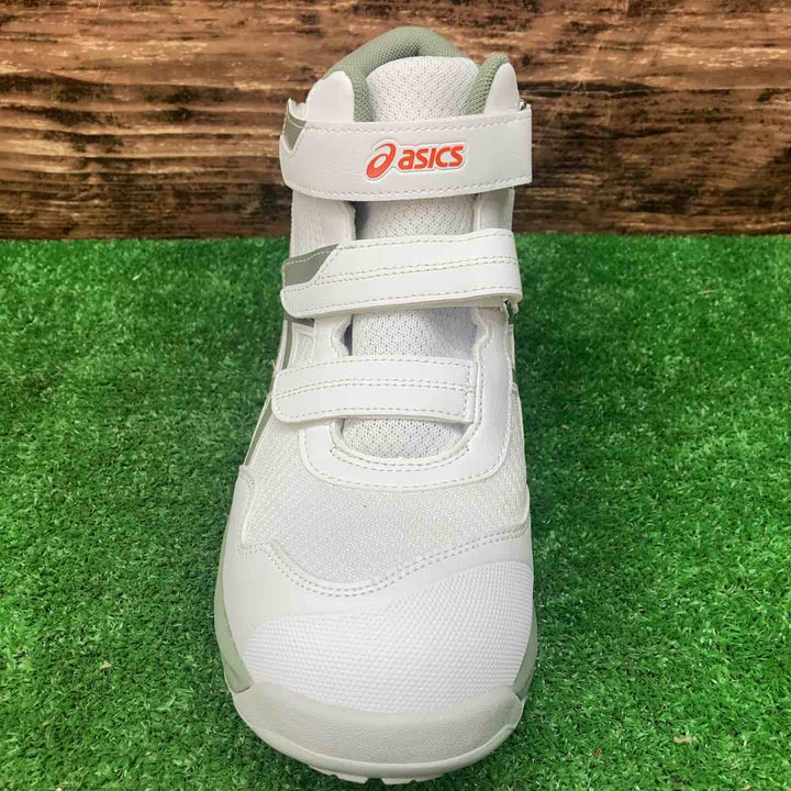 アシックス(asics) 安全靴 ウィンジョブ CP216 ホワイト/ライケングリーン 26.0 cm 3E相当【川越店】