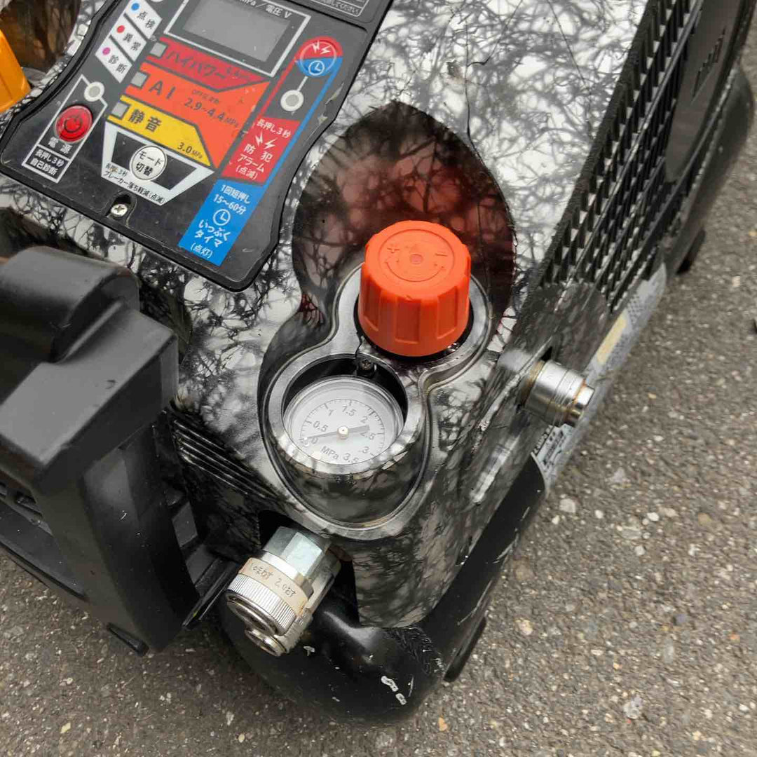 【中古品】 マックス/MAX エアコンプレッサー・AK-HL1270E2 (ガイアシルバー) 【桶川店】