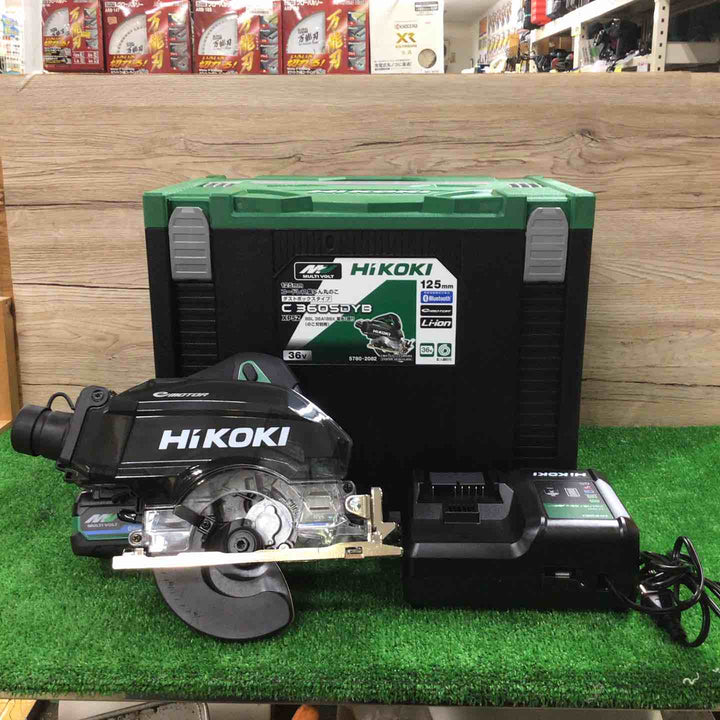★ハイコーキ(HIKOKI ※旧:日立工機) コードレス集じん丸ノコ C3605DYB(XPSZ)【川崎店】