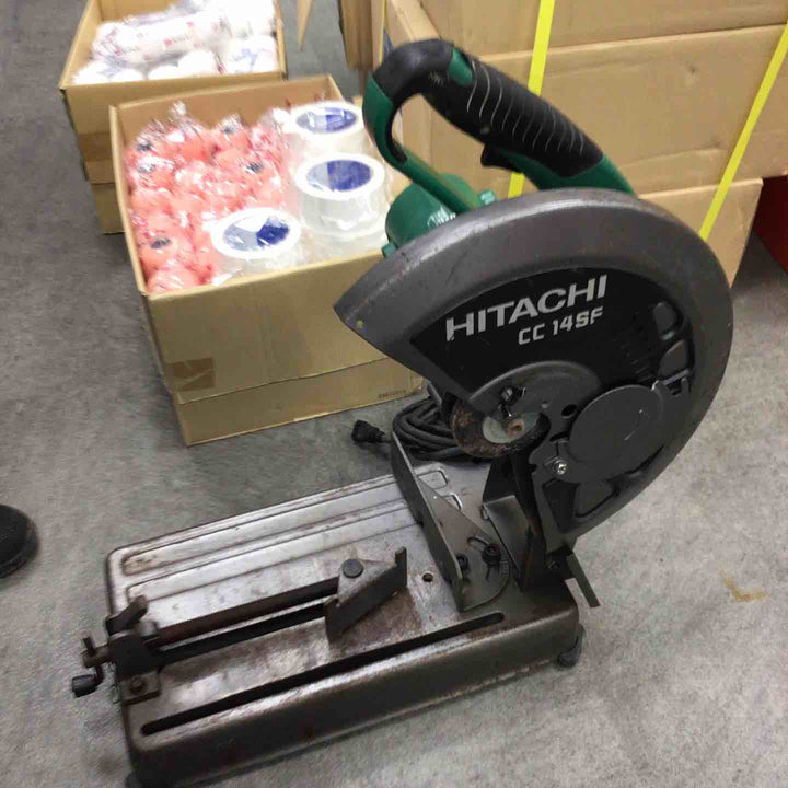 ハイコーキ(HIKOKI ※旧:日立工機) 高速切断機 モデル：CC14SF【ケーブル補修有】【川崎店】