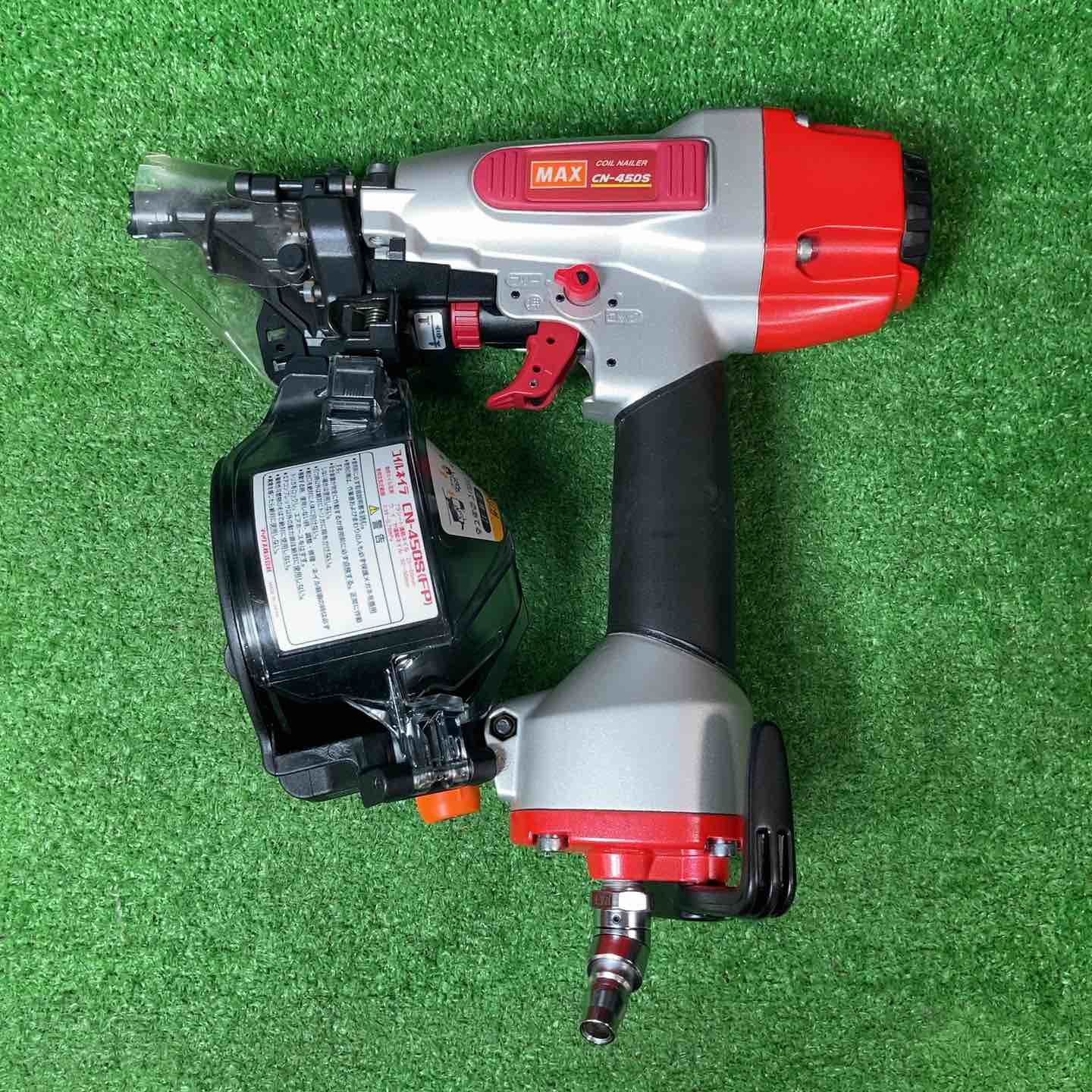 MAX常圧 【WH-4853】中古品 MAX マックス 常圧 コイルネイラ CN-450S 