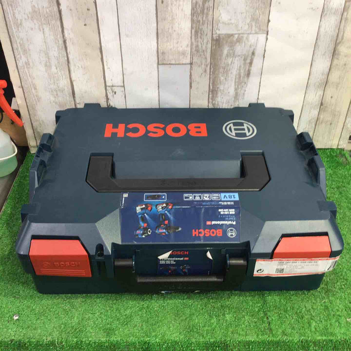 ◇ボッシュ(BOSCH) コードレスインパクトドライバー(GDR18V-200H) + コードレス振動ドライバードリル(GSB18V-55) コンボキット GDR18V200GSBN 青【町田店】