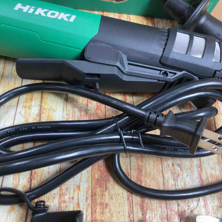 HiKOKI(ハイコーキ) ブレーキ付き電子ディスクグラインダ パドルスイッチ キックバック軽減システム・再起動防止機構搭載 トイシ径100ｍｍ 100V仕様 G10BYEQ2 100V【川崎店】