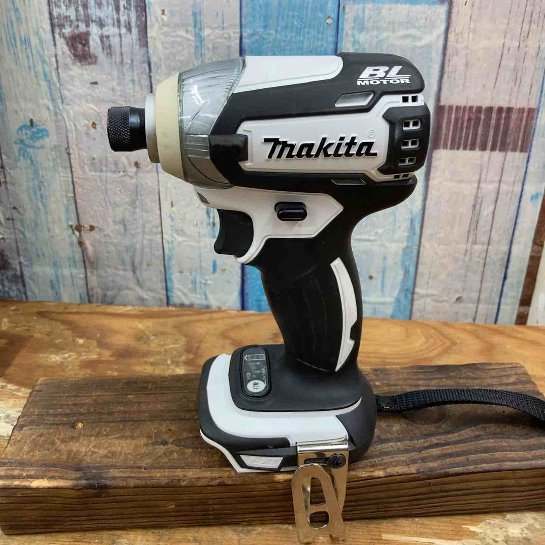 【中古美品】★マキタ(makita) コードレスインパクトドライバー TD147DRFX 18V フルセット 白色【柏店】