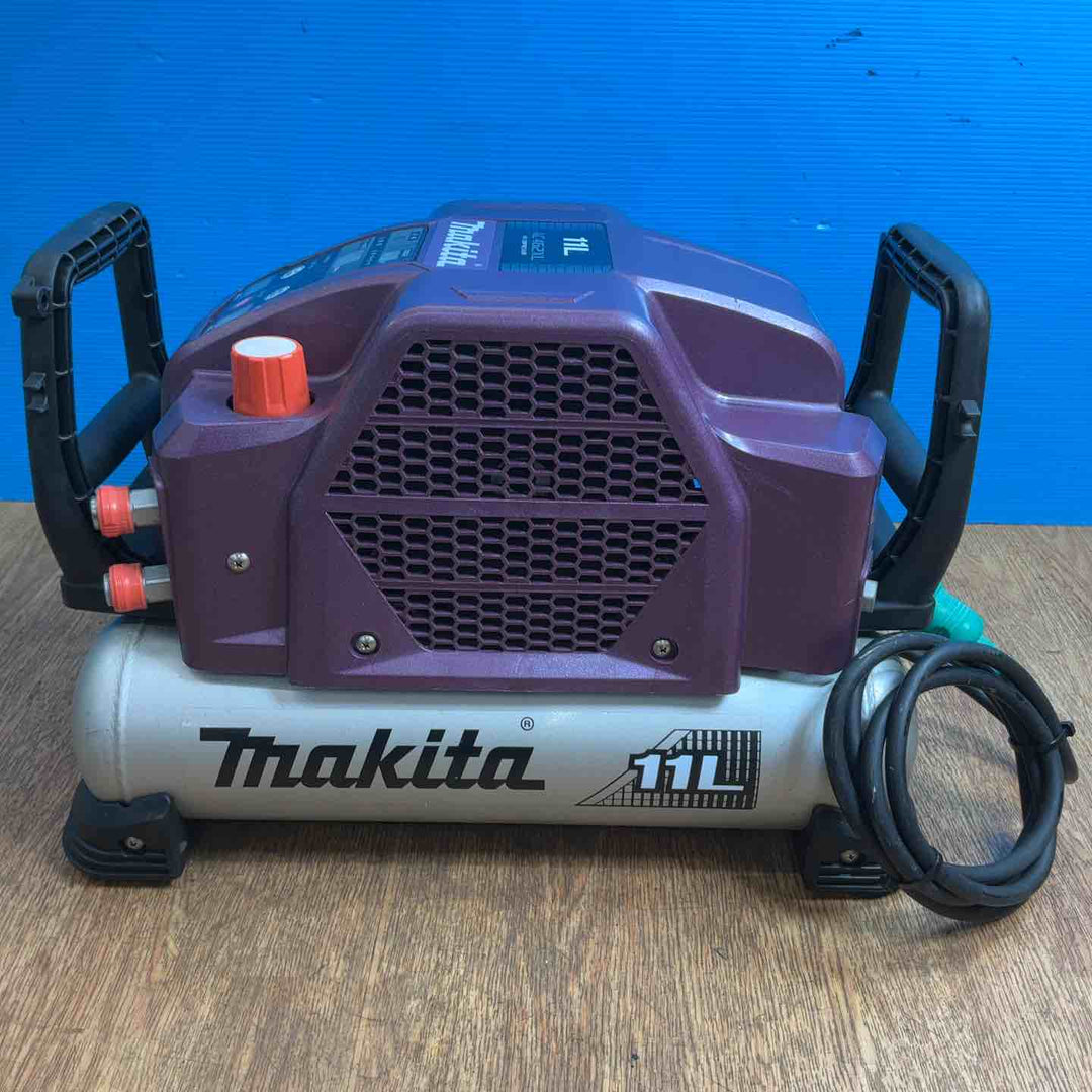 ◇マキタ(makita) 高圧・常圧兼用エアコンプレッサー AC462XLAP 限定色 オーセンティックパープル ※点検ランプ点灯【岩槻店】