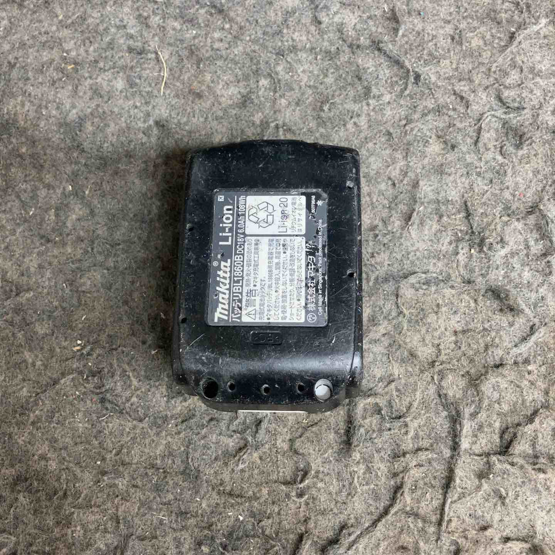 ★マキタ(makita) リチウムイオンバッテリー 18V/6.0Ah BL1860B【鴻巣店】