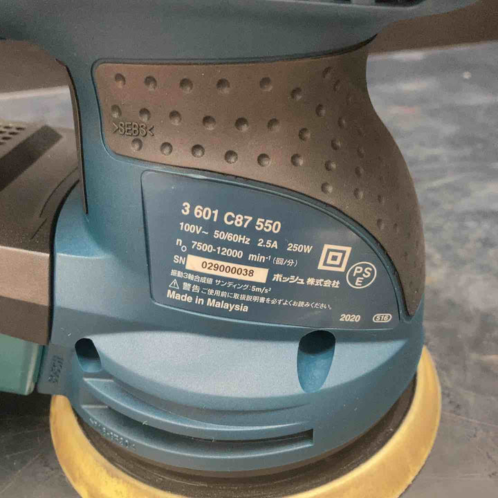 ◇ボッシュ(BOSCH) 吸じんランダムアクションサンダー GEX125-1AE【川越店】