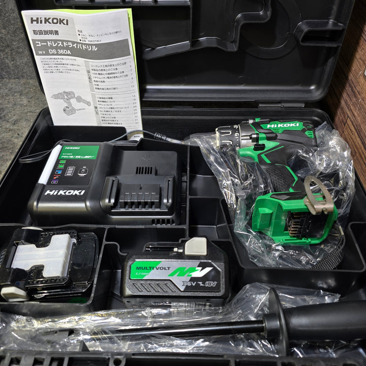 【未使用品】ハイコーキ(HIKOKI ※旧:日立工機) コードレスドリルドライバー DS36DA(2XP)【桶川店】