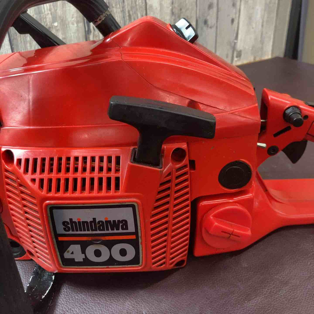 【中古品】 新ダイワ(shindaiwa) エンジンチェンソー 400 切断機 木切断 【東大和店】