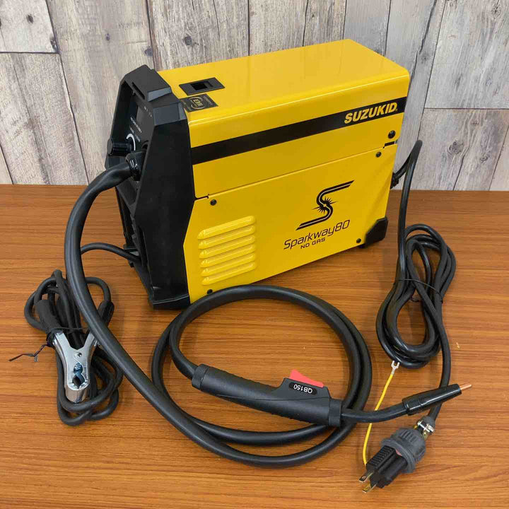 【未使用品】◇スズキッド SUZUKID インバータ式100Vノンガス半自動溶接機 SSW-80 Sparkway80 スパークウェイ80【八潮店】