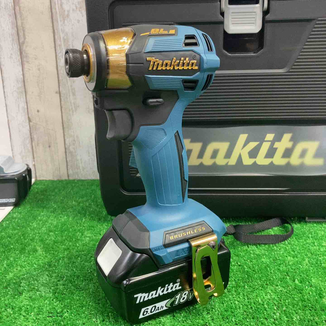 マキタ(makita) コードレスインパクトドライバー TD173DGXPB LXT20周年記念限定カラー  プレミアムブルー【町田店】