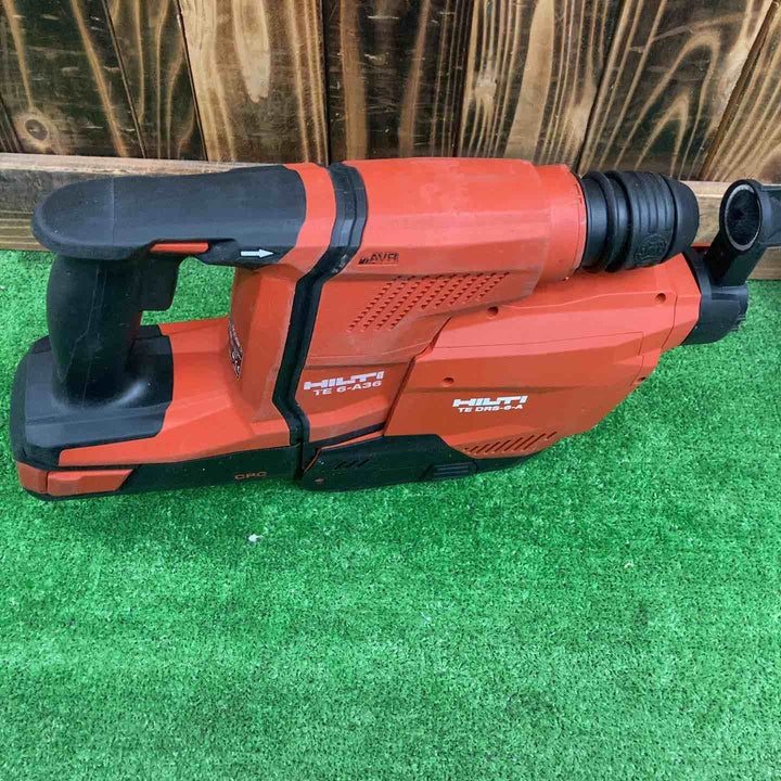 ★ヒルティHILTI) コードレスハンマドリル TE6-A36　集塵システム、バッテリー×1個付き　【桶川店】