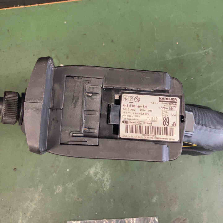 ◇ケルヒャー(KARCHER) 充電式洗浄機 KHB5　バッテリー2個、充電器付属【戸田店】
