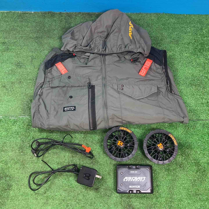 【中古品】□バートル(BURTLE)  AC09 エアークラフト 空調服&ファン&バッテリー3点セット【岩槻店】