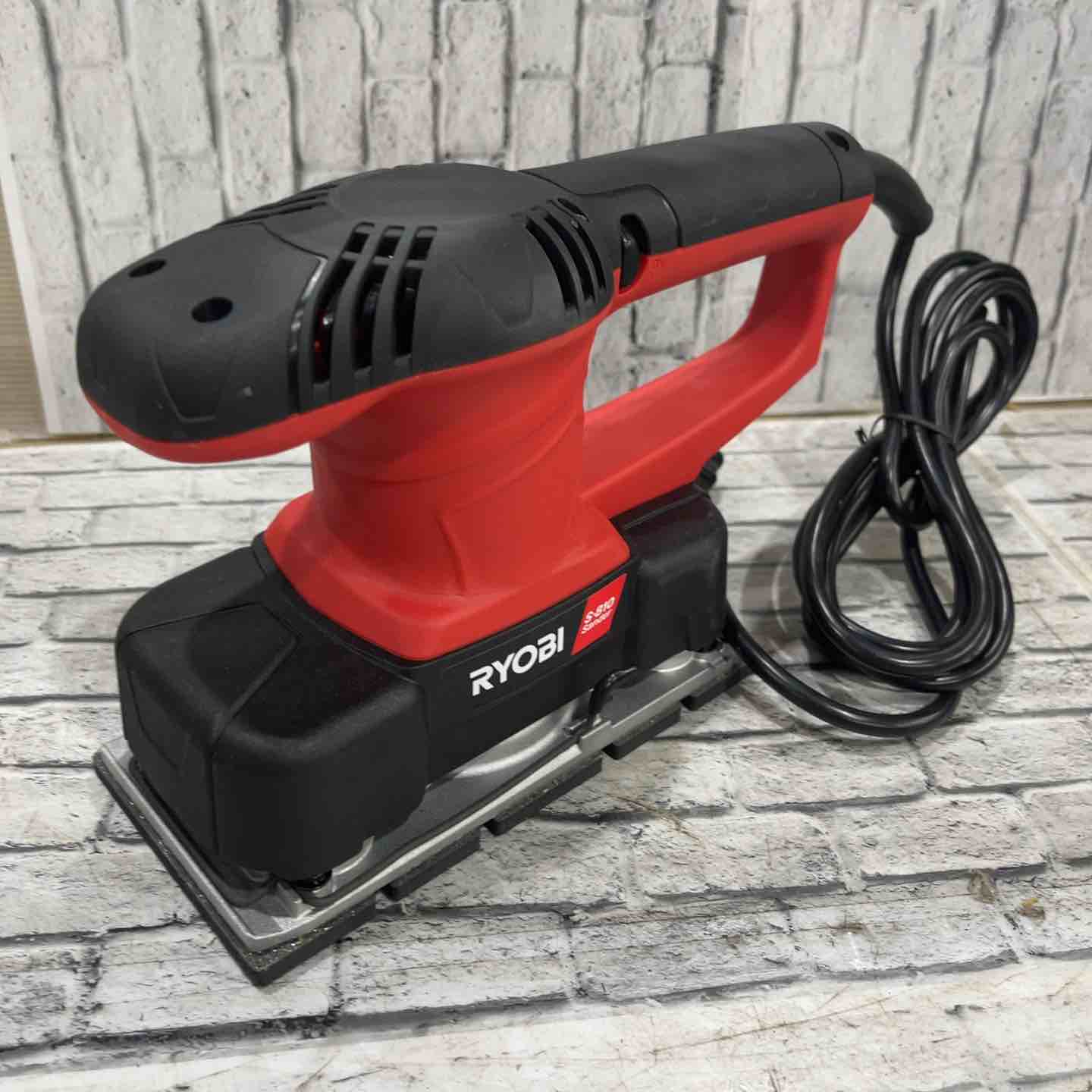 未使用 RYOBI サンダー S-815M リョービ 電動 工具 O3698552 RYOBI サンダー S-815S リョービ サンダ マジック式（クランプ式も使用