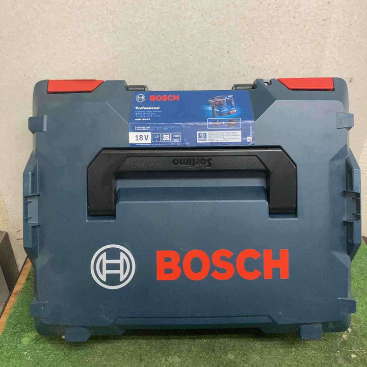 Bosch Professional(ボッシュ) 18V コードレスハンマードリル (5.0Ahバッテリー2個・充電器・キャリングケース付) GBH18V-22【町田店】