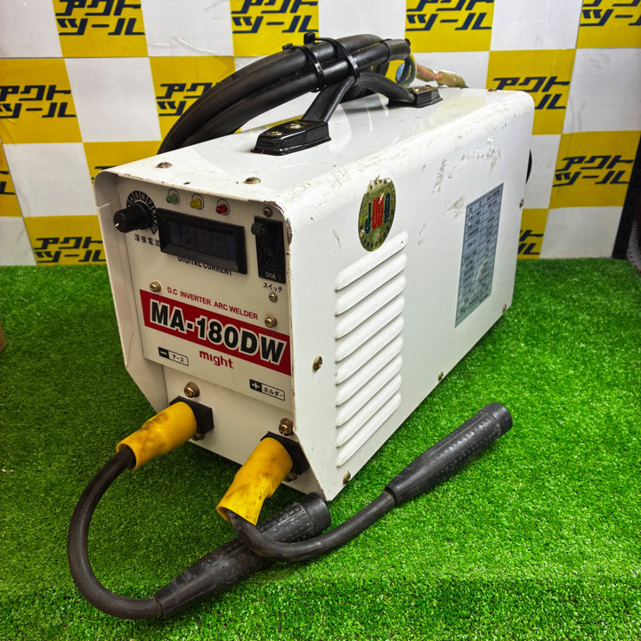 ◇マイト工業(might) インバータ直流溶接機 MA-180DW 単相200V【越谷店】