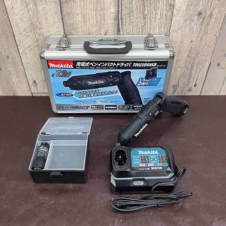 【中古美品】 マキタ(makita) コードレスペンインパクトドライバー TD022DSHXB 【東大和店】