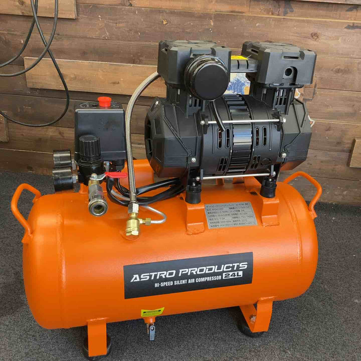 送料無料【美品】アネスト岩田 ハイスピードサイレントエアコンプレッサー HSC089 常圧 24L【柏店】