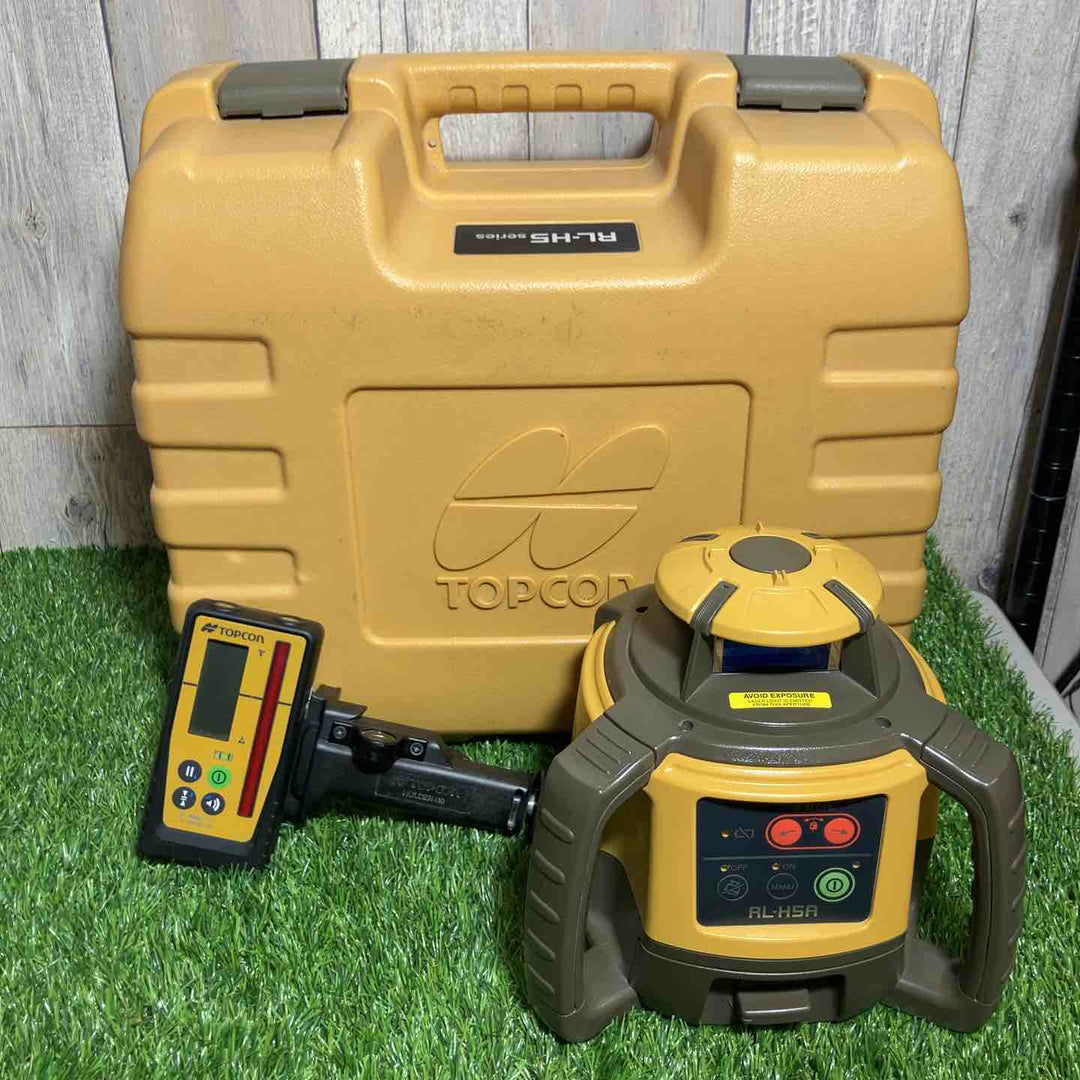★トプコン(TOPCON) ローテーティングレーザー RL-H5ADB(乾電池仕様)/デジタル受光器LS-100D付【戸田店】