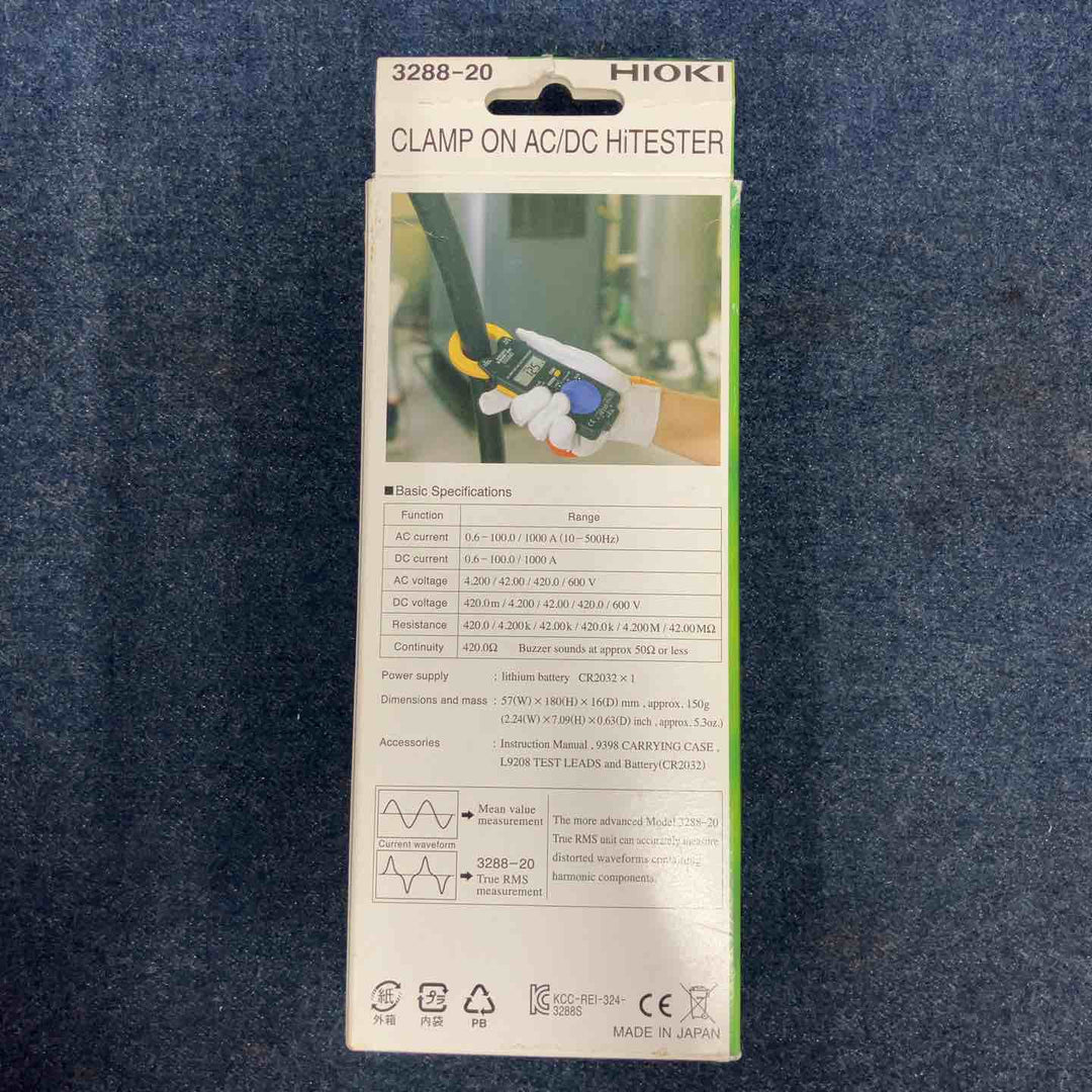 ◇HIOKI(日置電機) 3288-20 クランプオンAC/DCハイテスタ 1000A RMS【八潮店】