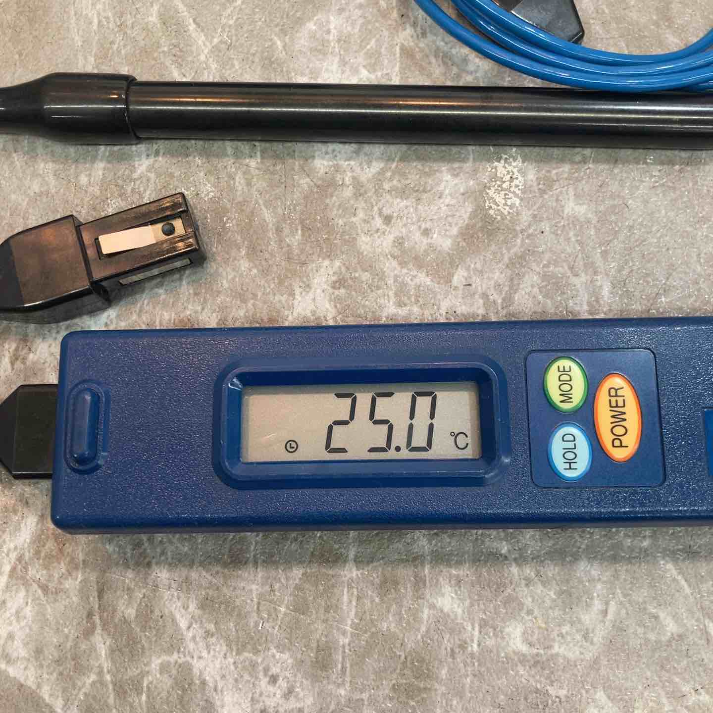 中古品】◇タスコ(TASCO) デジタル温度計 TA410-110 空気センサー付き