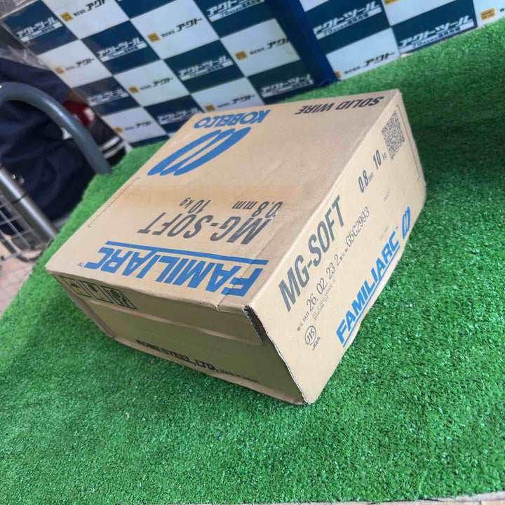 ◇KOBELCO 神戸製鋼所 ソリッド溶接ワイヤー MG-SOFT 0.8mm 10kg【草加店】