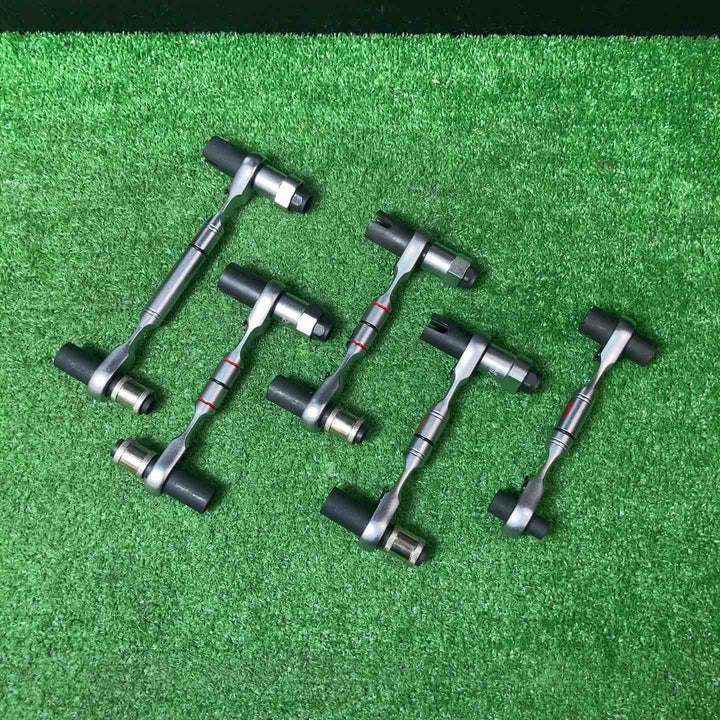 【中古品】　マストツール(musttool) スイベルグリップ ノンスリップレンチ 計5本セット(NSS6S・NSS8・NSS8S・NSS11S×2本)　【岩槻店】