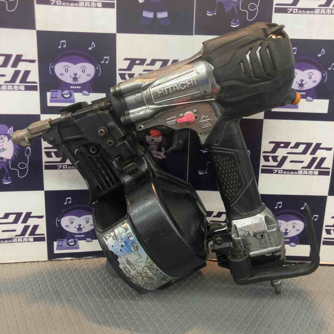 【中古品】ハイコーキ(HIKOKI ※旧:日立工機) 高圧エア釘打ち機 NV65HR(N)【所沢店】