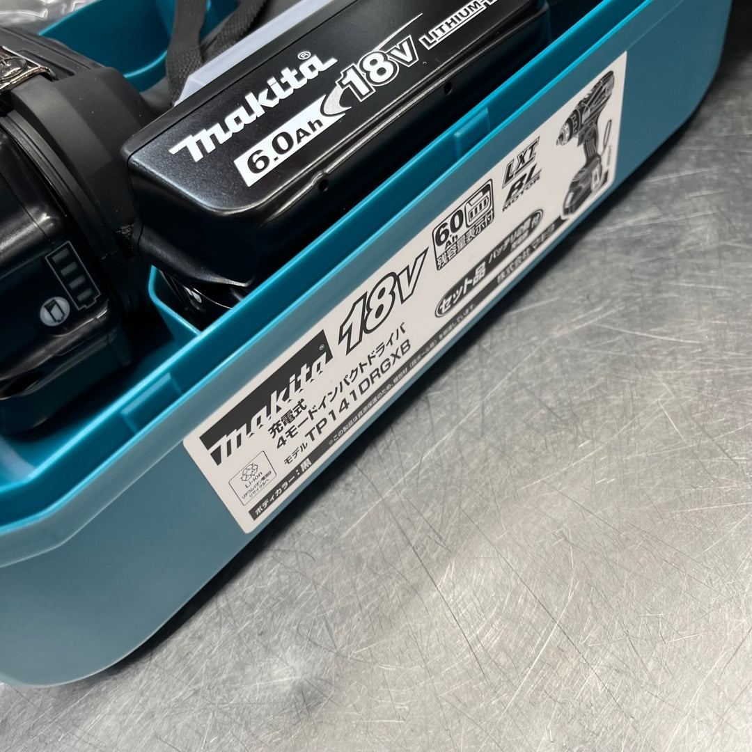 【未使用(店頭展示品)】★マキタ(makita) コードレス4モードインパクトドライバー TP141DRGXB【東大和店】