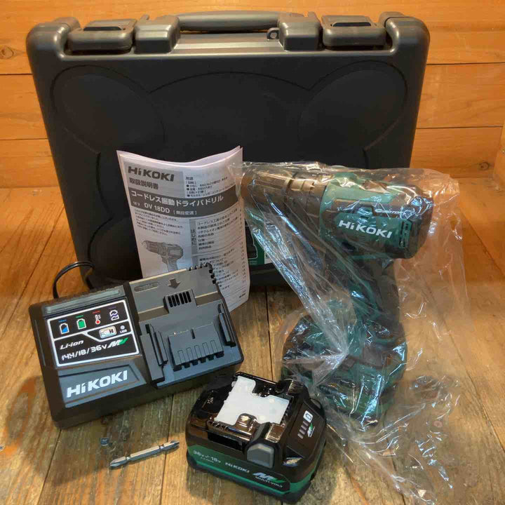 ◇ハイコーキ(HiKOKI) コードレス振動ドライバドリル DV18DD(2XCZ)【所沢店】