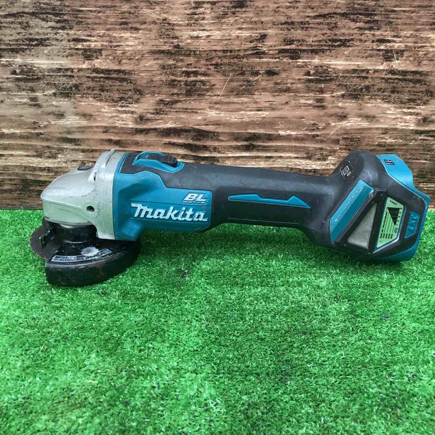 マキタ GA412DZ 充電式ディスクグラインダ 100mm【市川行徳店】【店頭取引限定】【中古】管理番号：ITIV4NXWYIRE マキタ（makita） GA412DZ 充電式ディスクグラインダー 本体のみ 18V