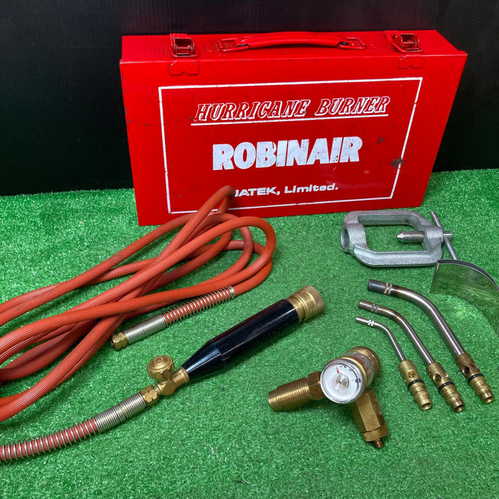 【中古現状品】◇ロビネア ハリケーンバーナーセット No.82000-G【岩槻店】