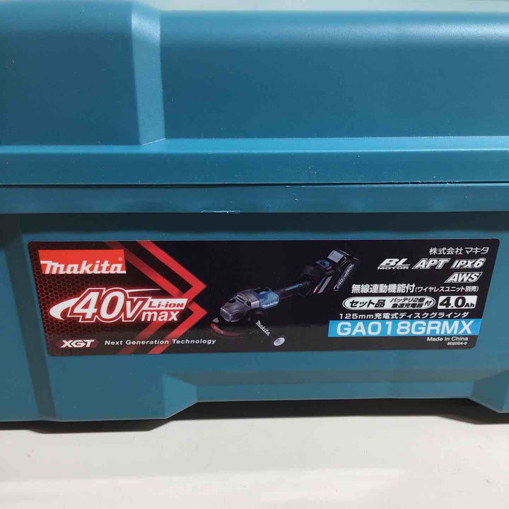 ★マキタ(makita) 125mmコードレスディスクグラインダ GA018GRMX【戸田店】